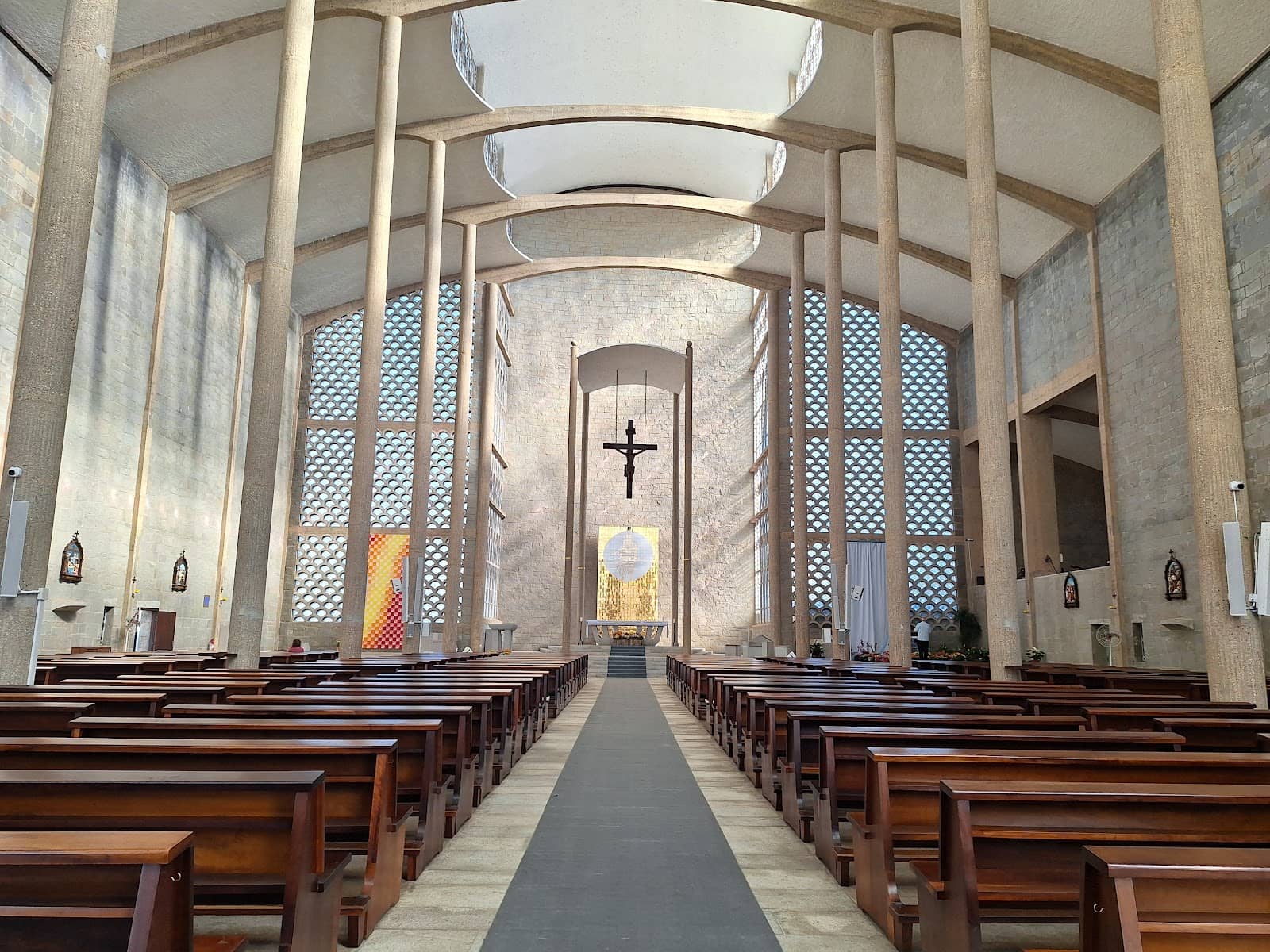 Sunset Through Stained Glass