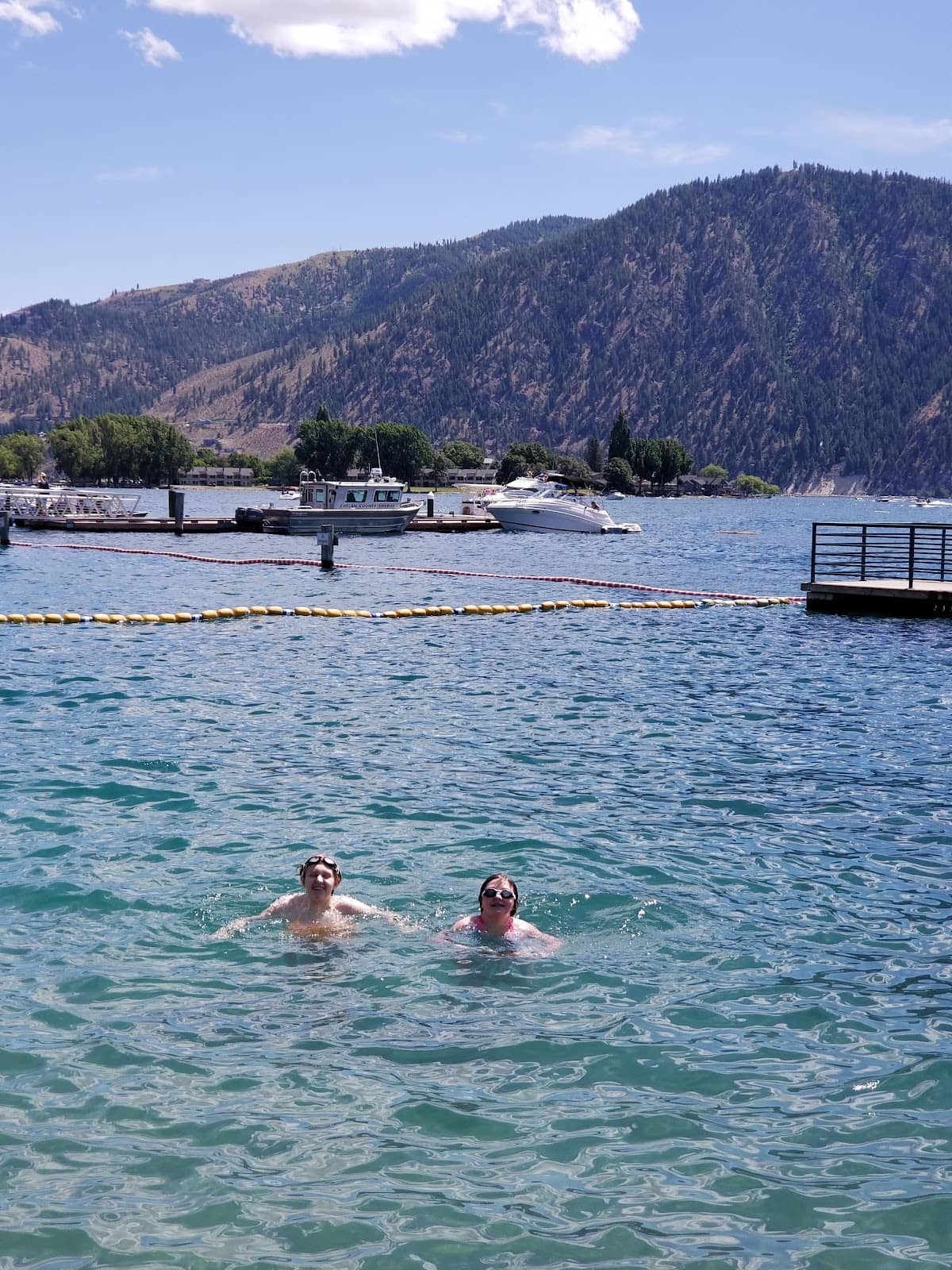 Family-Friendly Swimming Cove