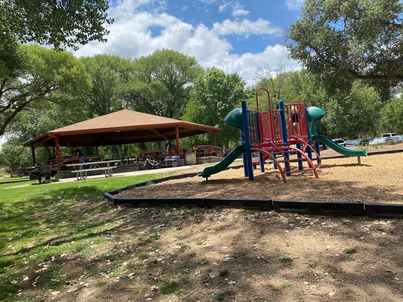 Themed Train Play Area