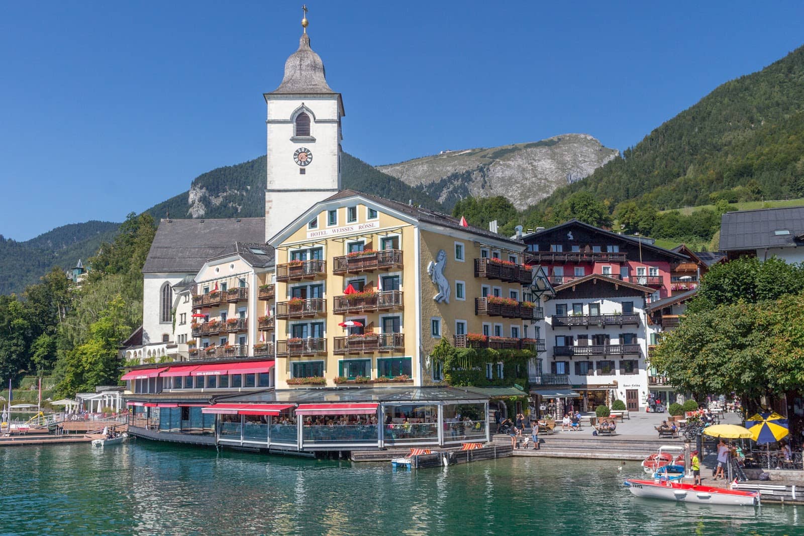 Boat trip on Wolfgangsee