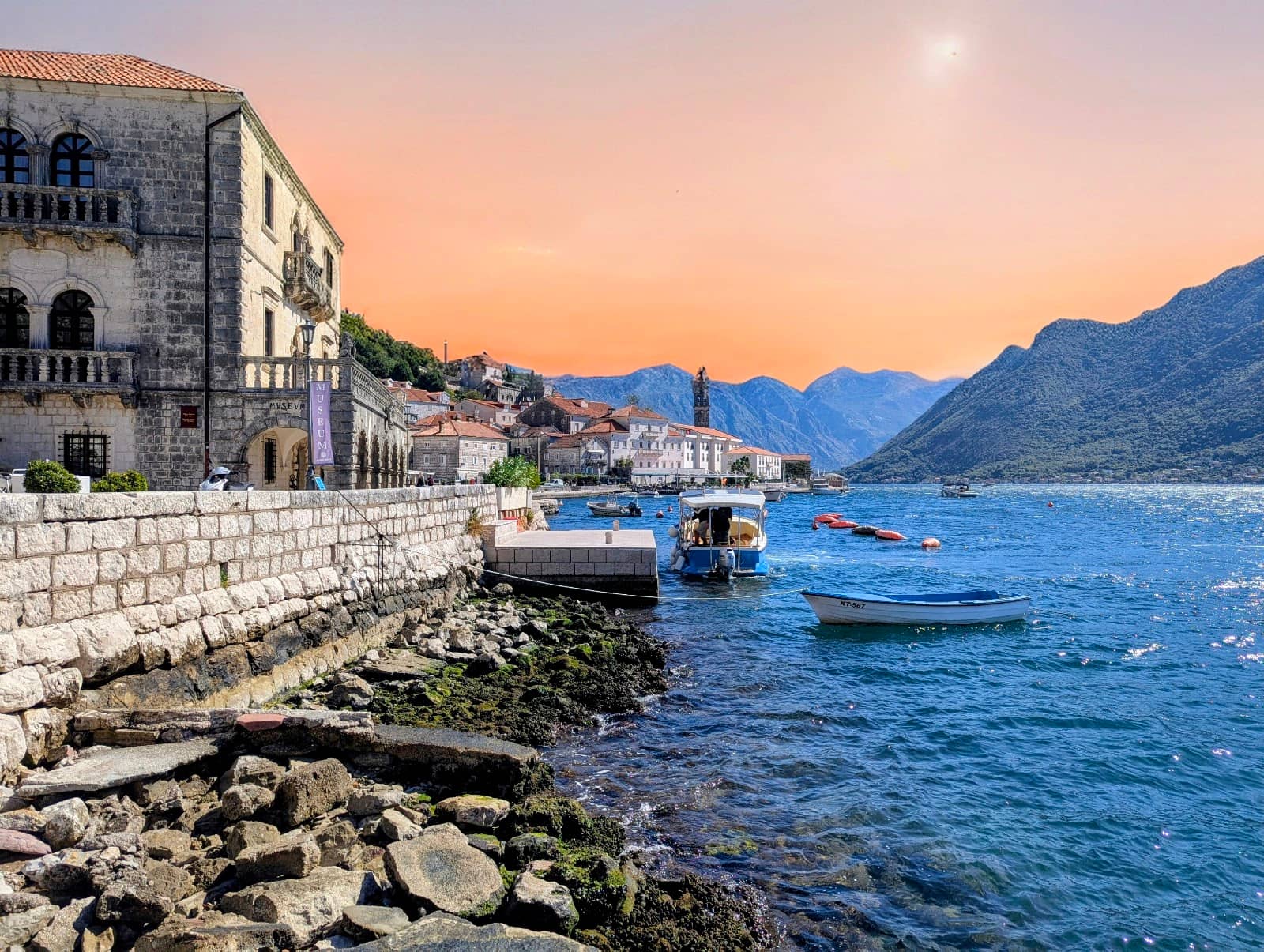 Perast Waterfront Promenade