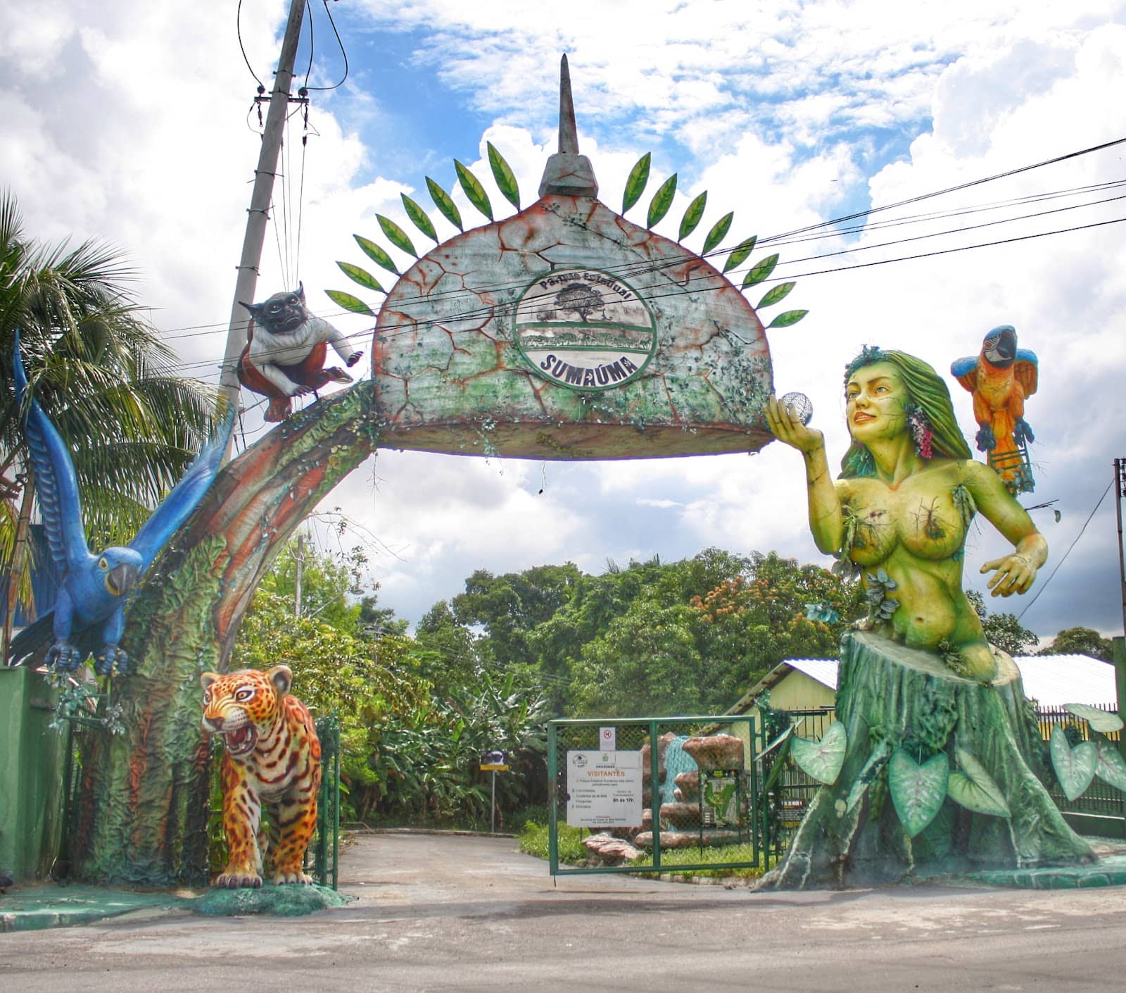 Mythical Figure Sculptures