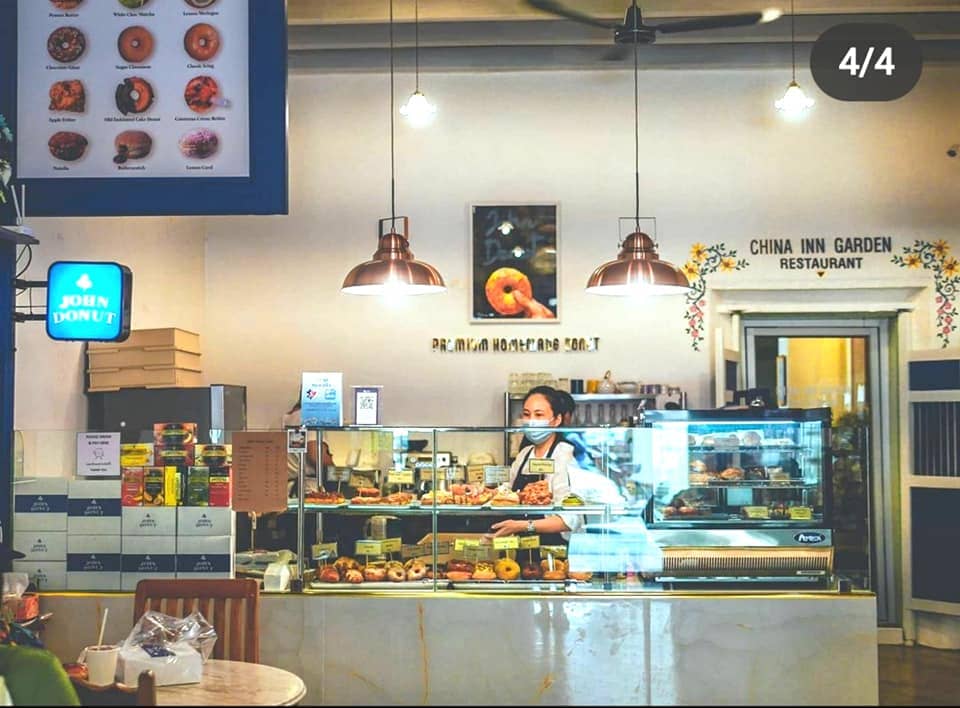 Chocolate Almond Donut