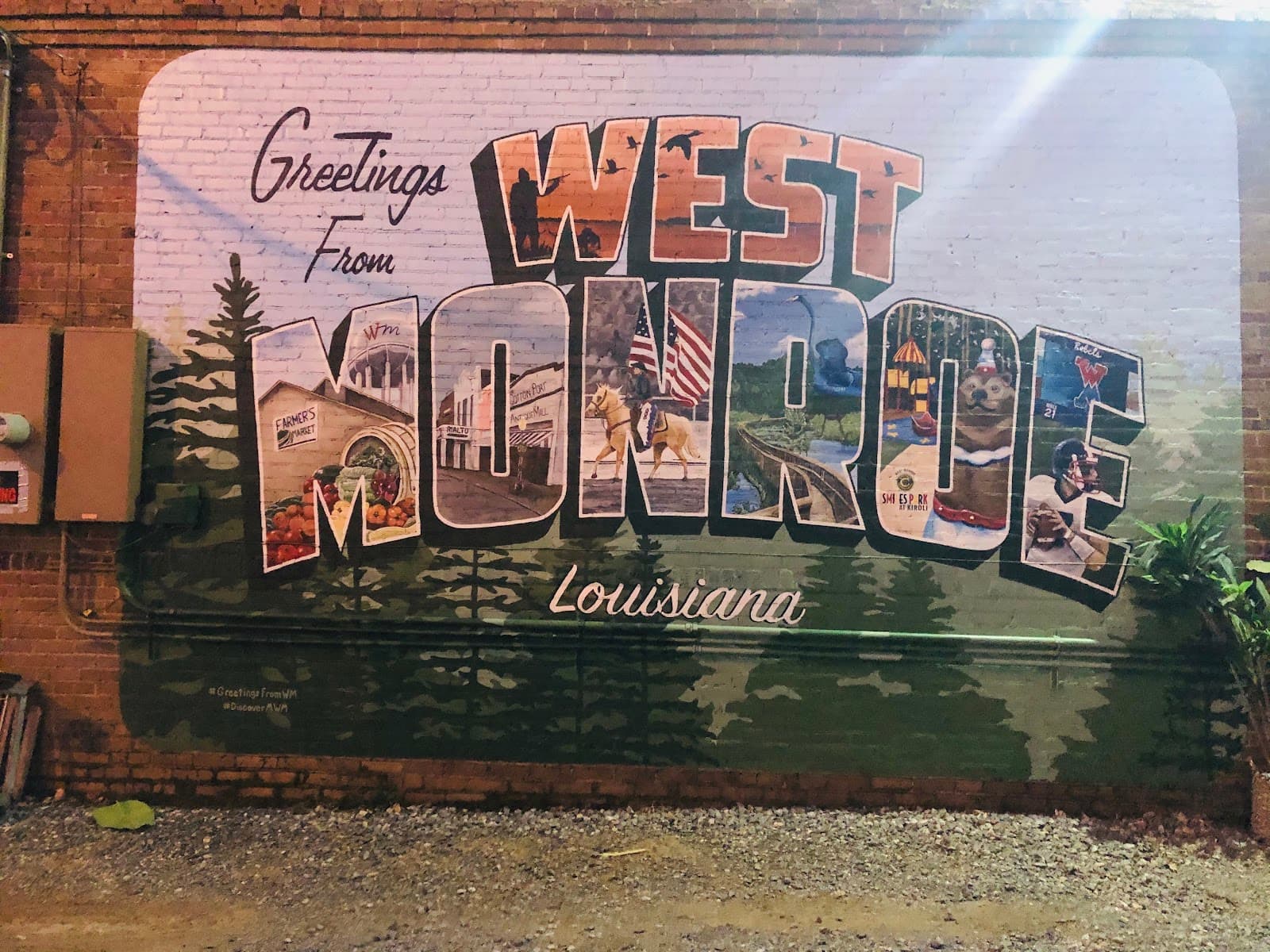 Downtown West Monroe Murals - Image 1