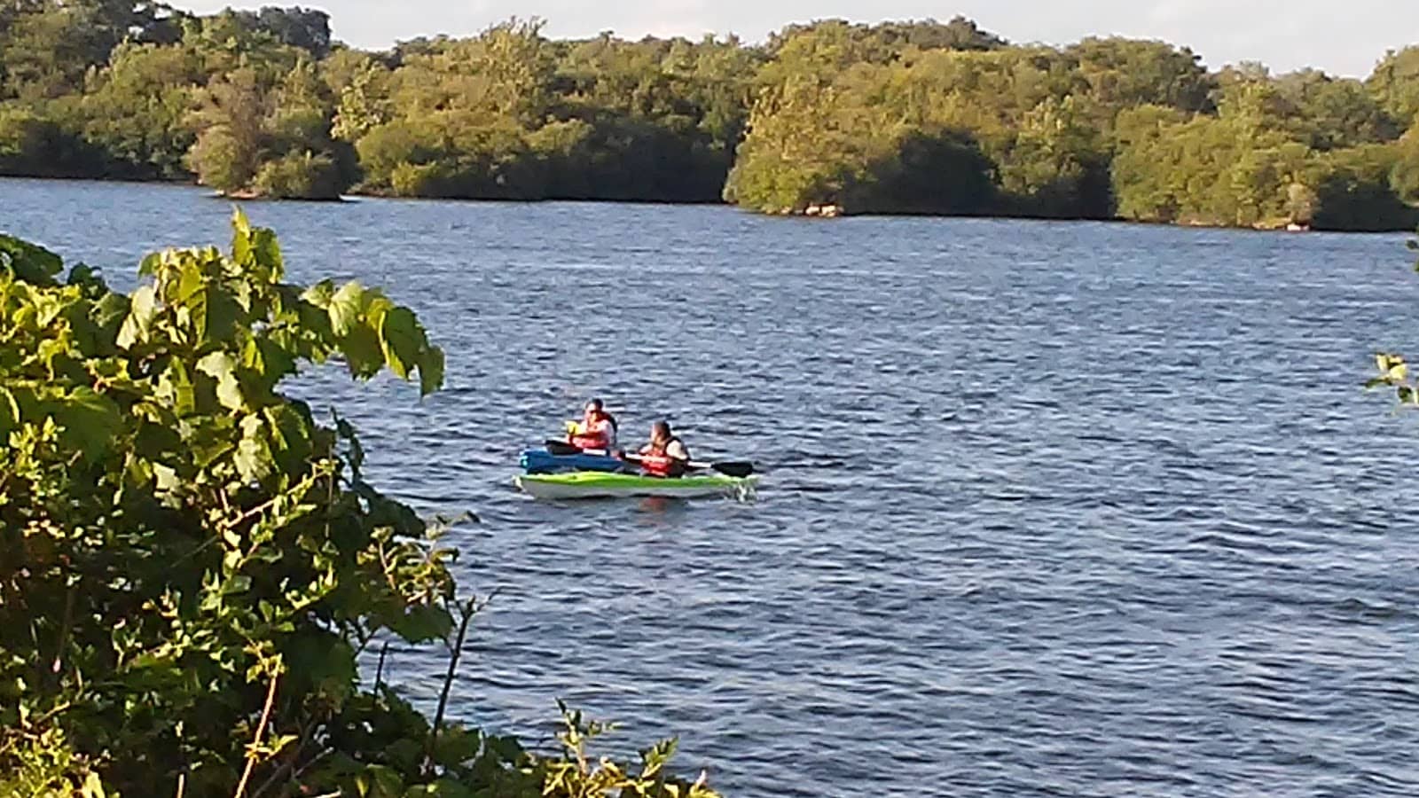 Kayaking and Fishing