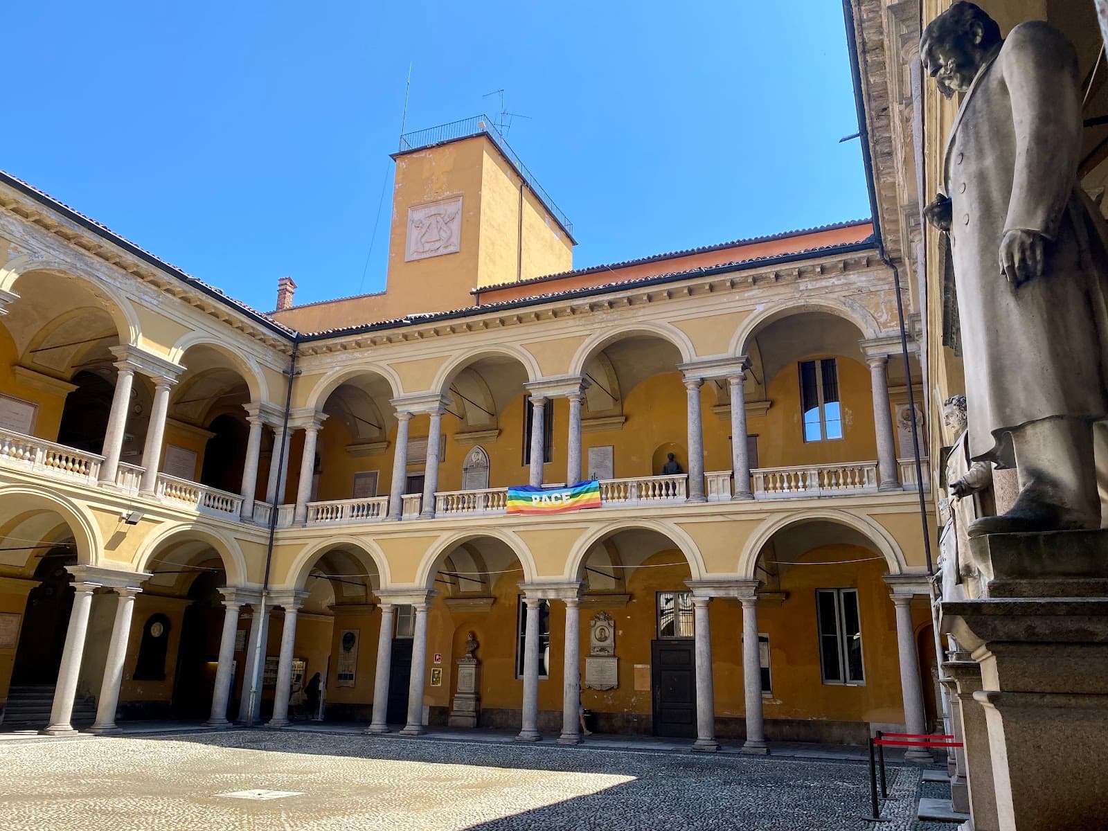 University of Pavia Historic Courtyards - Image 1