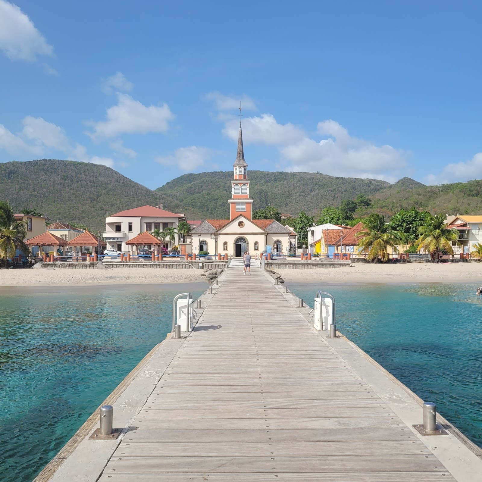 Anses-d'Arlet Church and Pier - Image 1