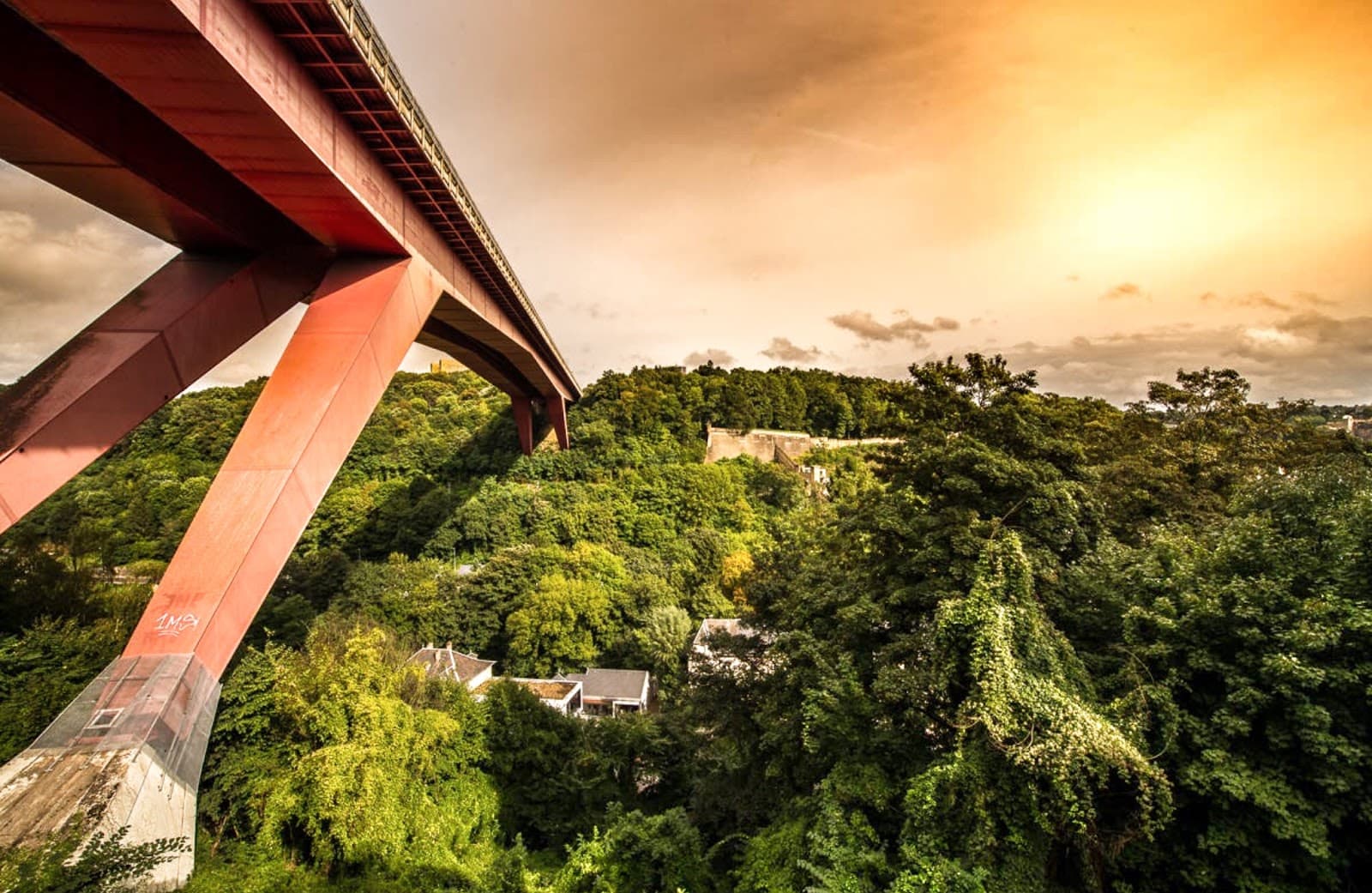 Grand Duchess Charlotte Bridge (Red Bridge) - Image 1