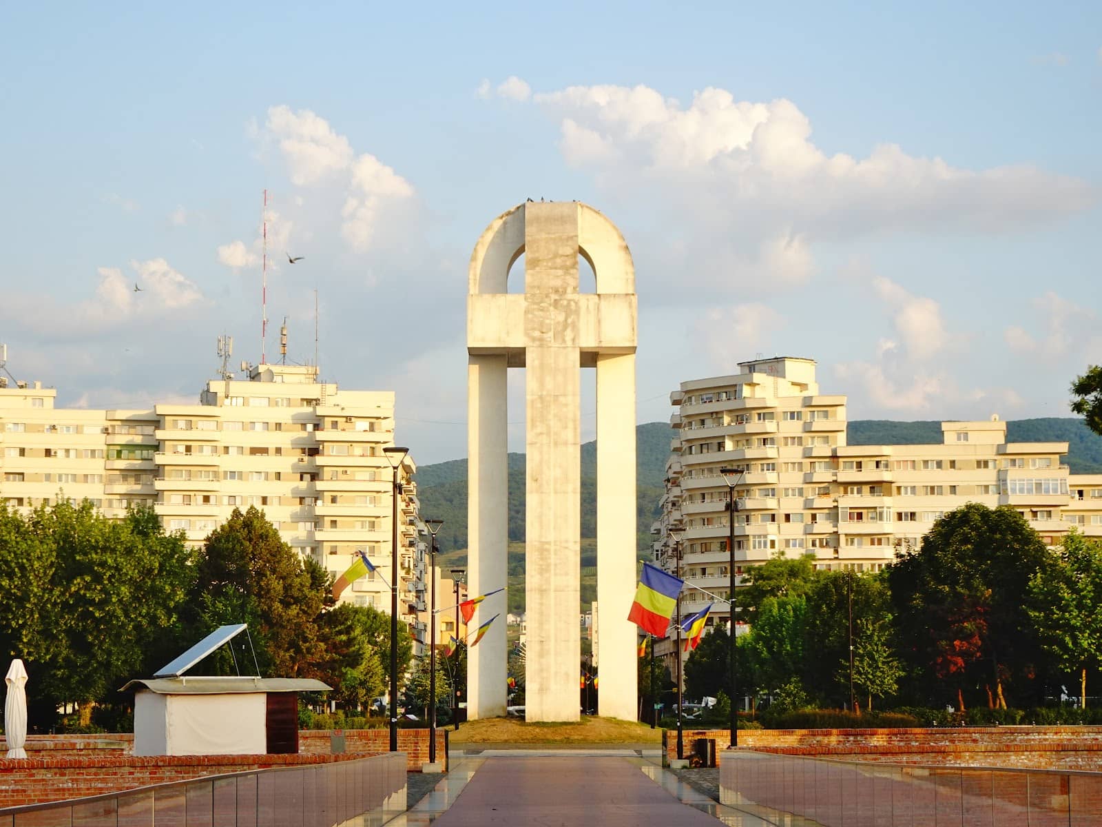 Fountain and Seating Areas