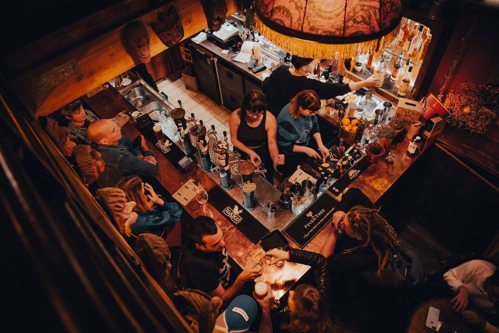 Lively People-Watching