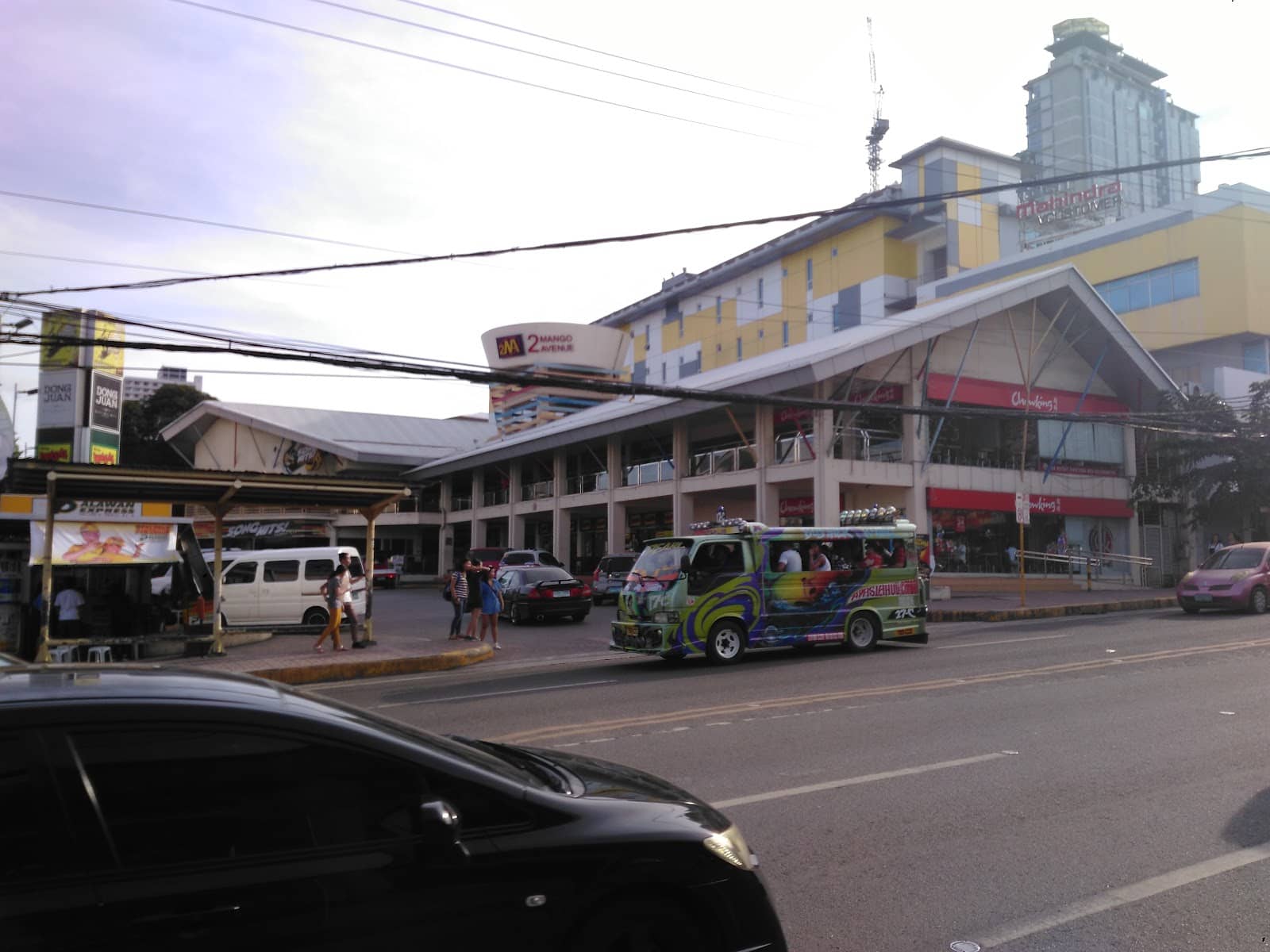 Shopping at Raintree Mall