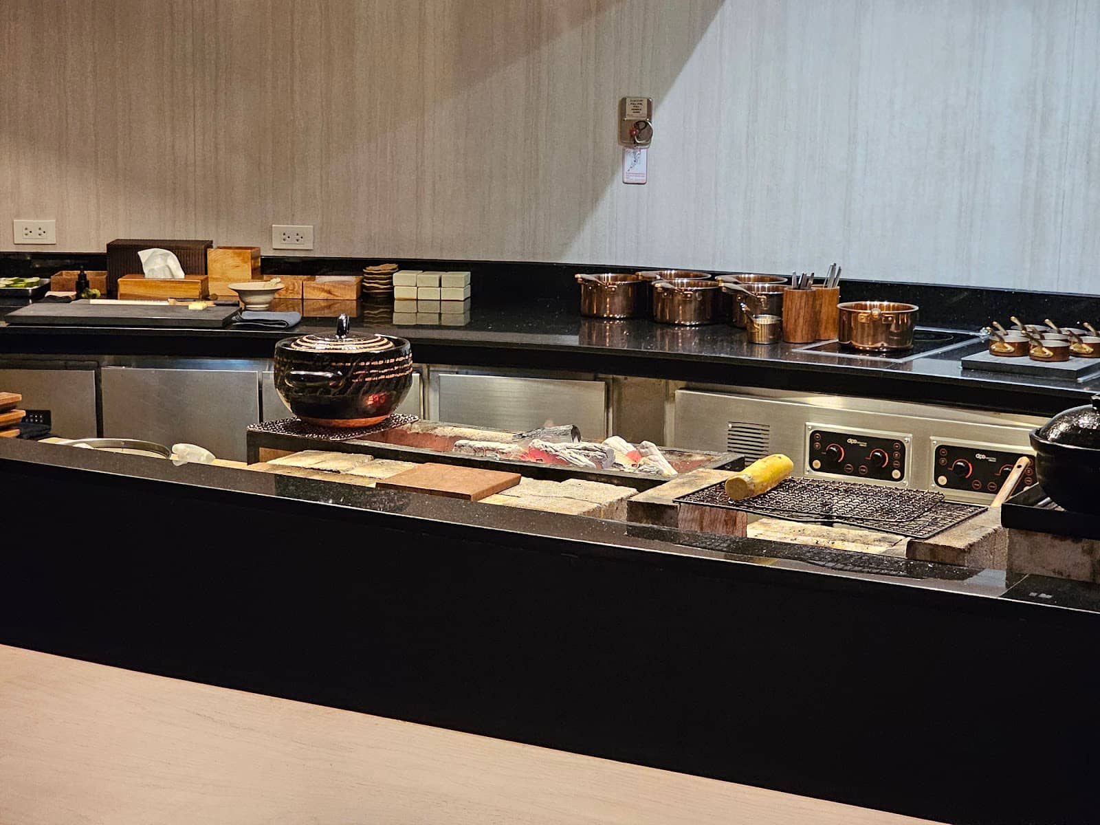 Dessert in a Mysterious Setting