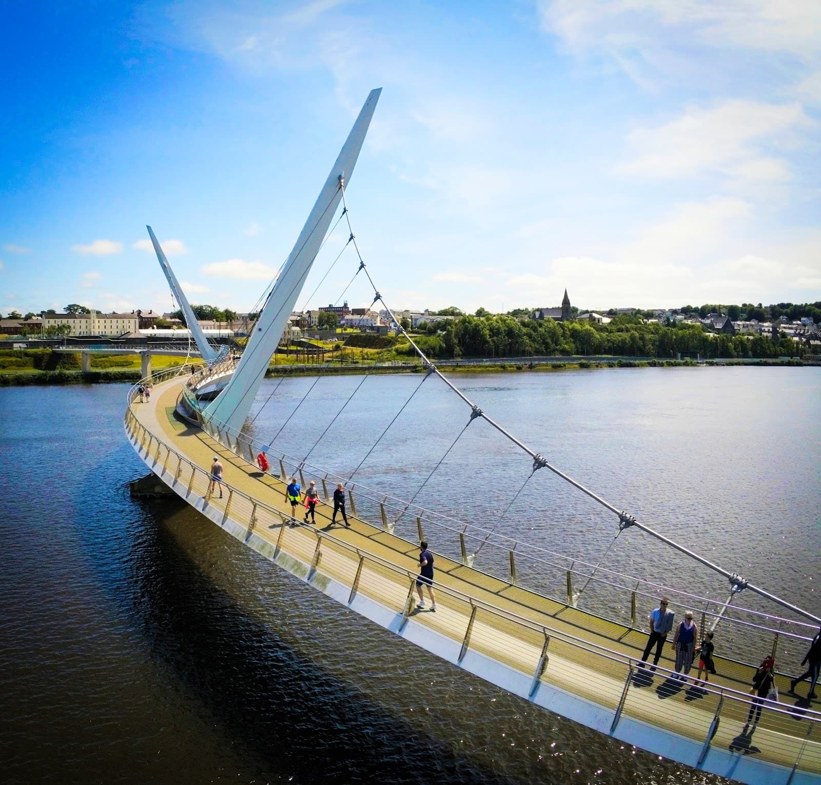 Peace Bridge and Waterfront Derry/Londonderry - Image 1