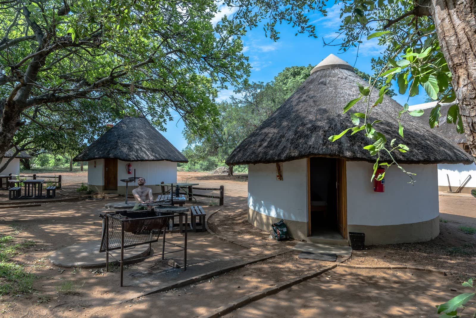 Authentic Bush Huts