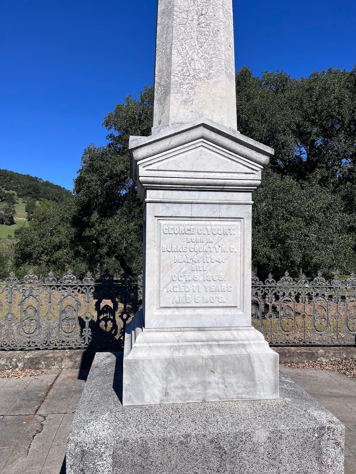 George C. Yount Pioneer Cemetery - Image 1