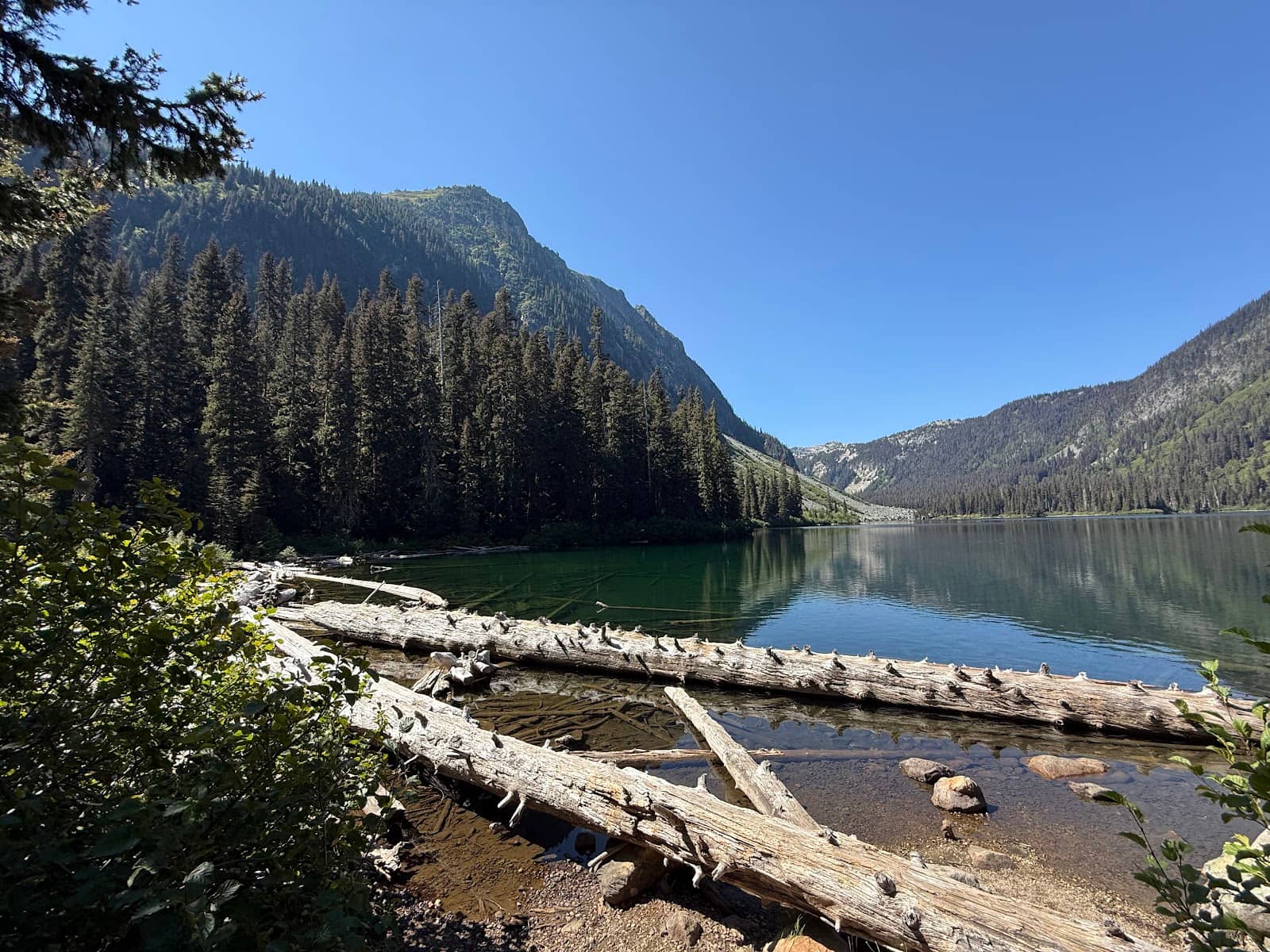 Solitary Lakeside Serenity