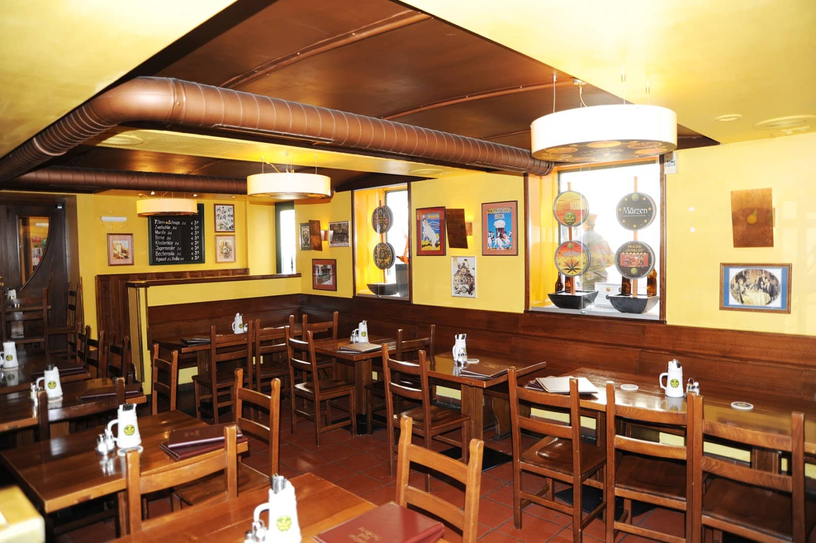 Rustic Beerhall Ambiance