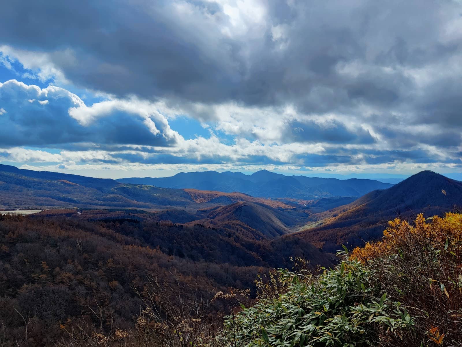 Mount Bandai and Mount Azuma Views