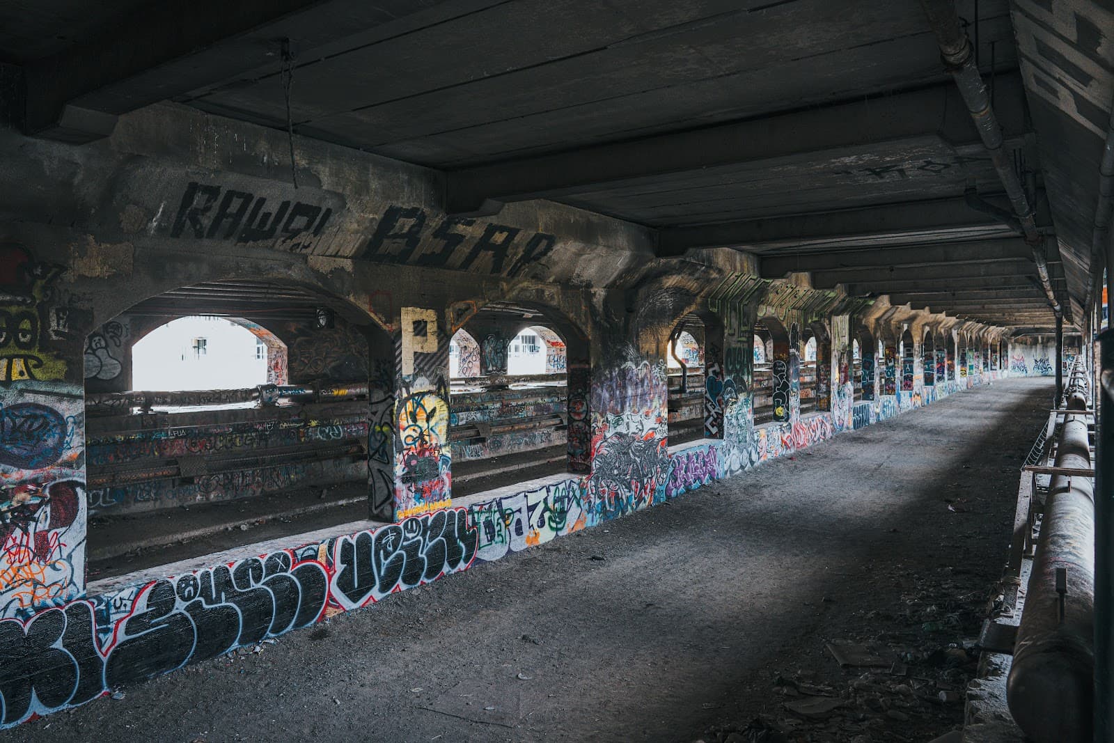 Broad Street Aqueduct and Abandoned Subway - Image 1