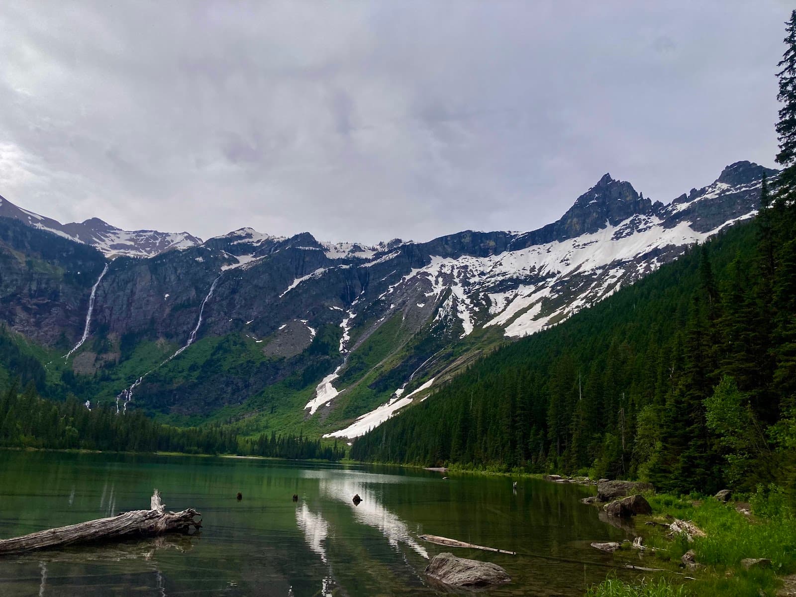 Avalanche Lake Trail Glacier National Park Montana - Image 1