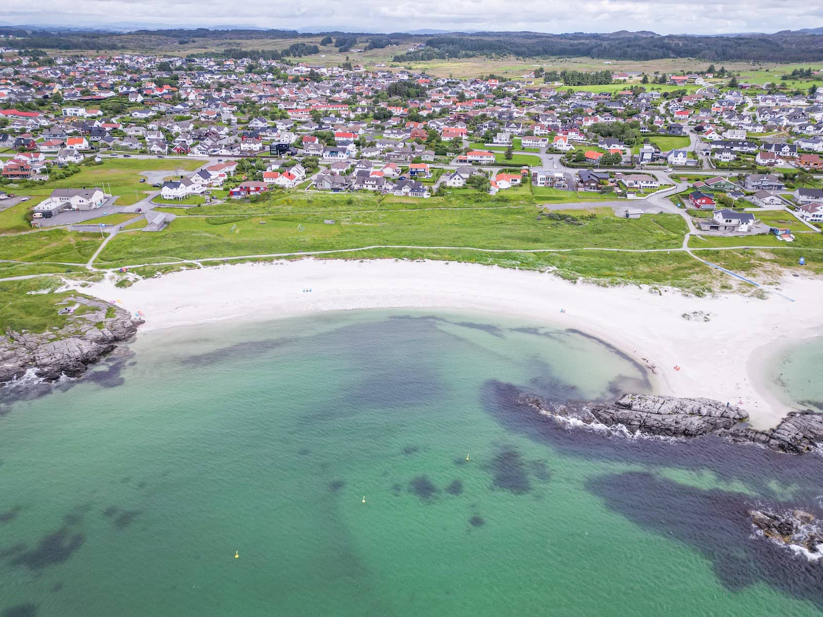 Black Rock Formations