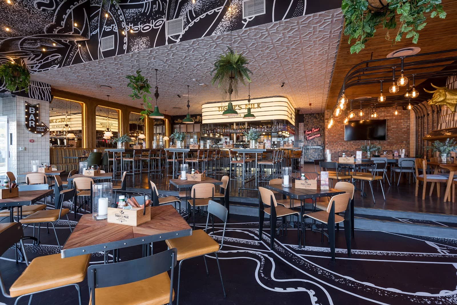 Vibrant Outdoor Seating