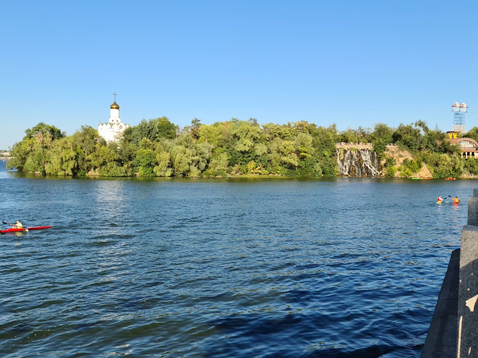 Dnipro River Beach