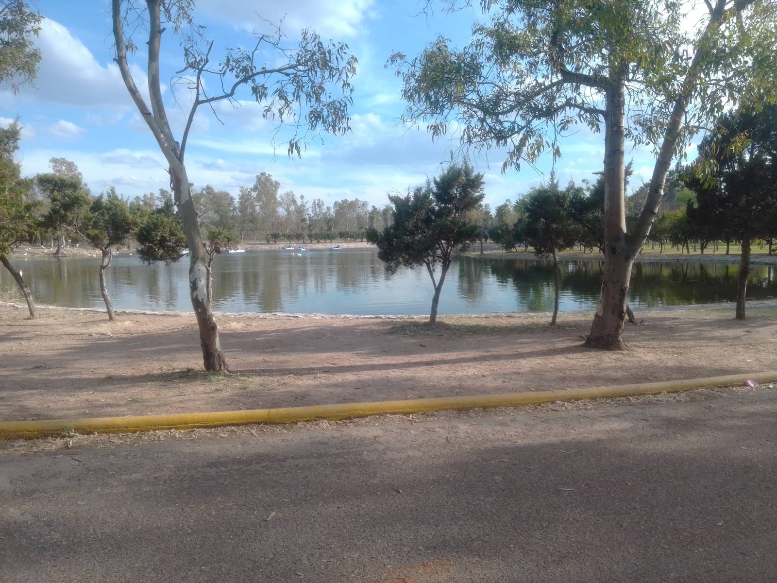 Tranquil Lake Boating