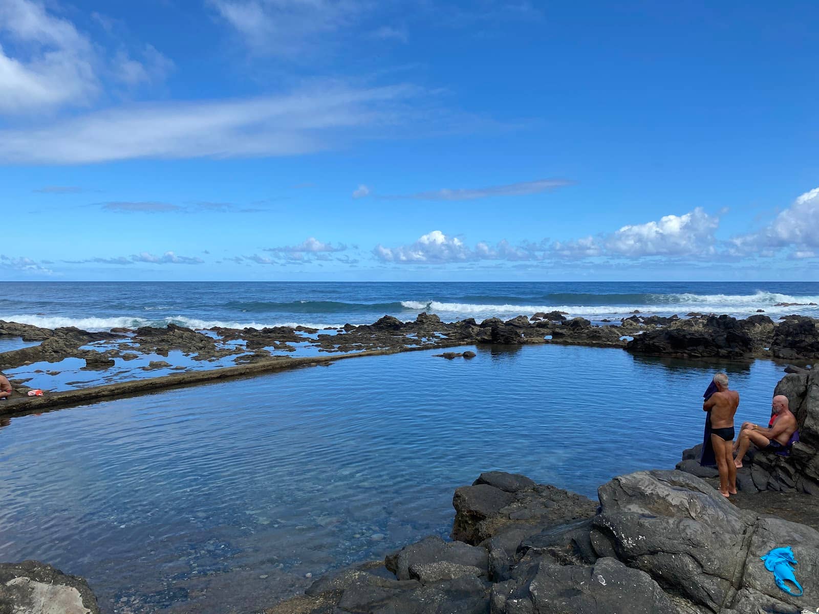Coastal Sunbathing Area