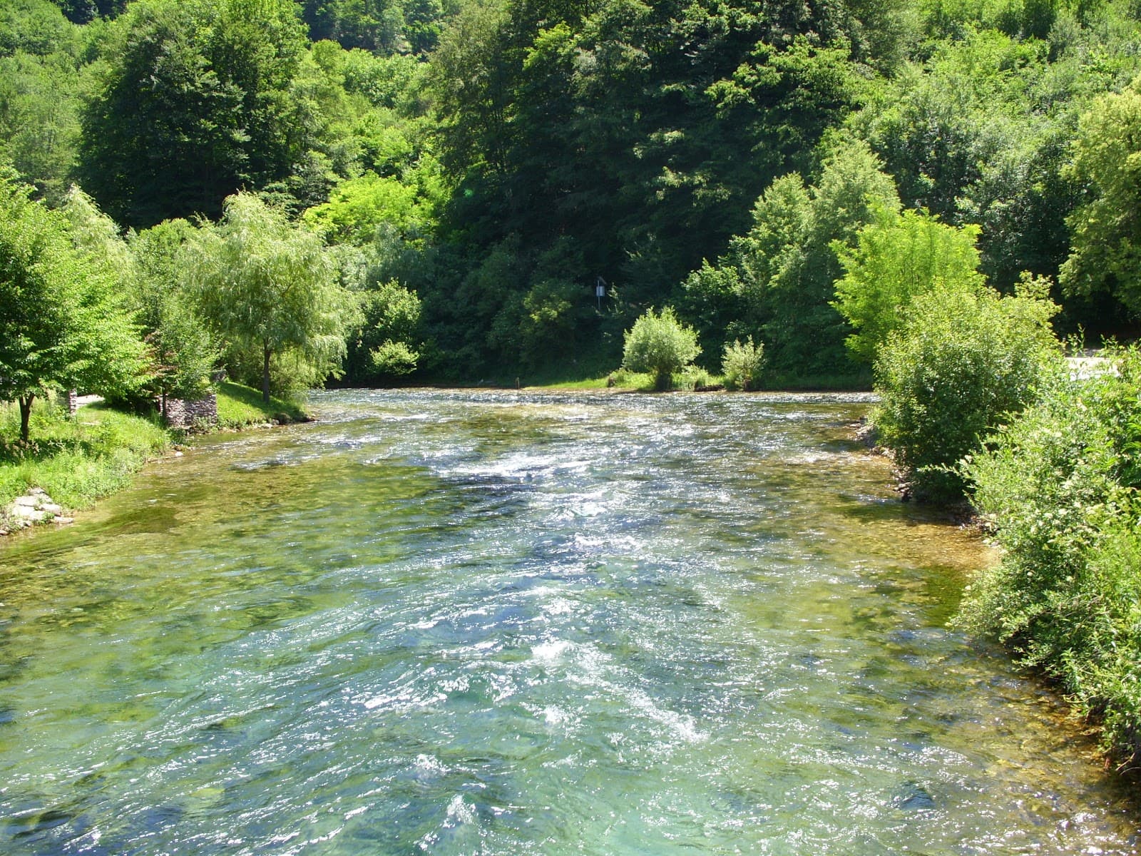 Pliva River Jajce Bosnia and Herzegovina - Image 1