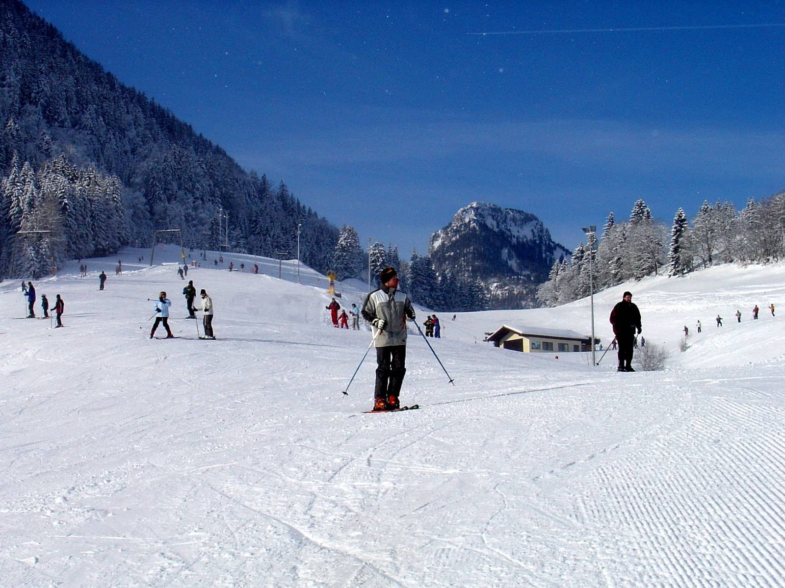 Floodlit Night Skiing