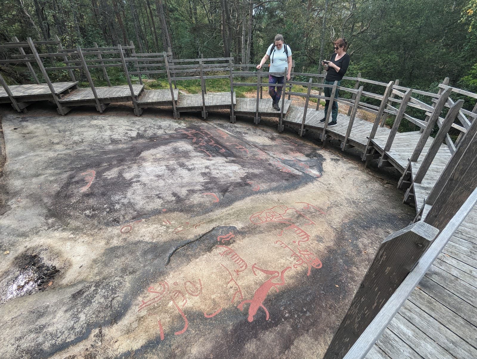 Begby Rock Carvings - Image 1