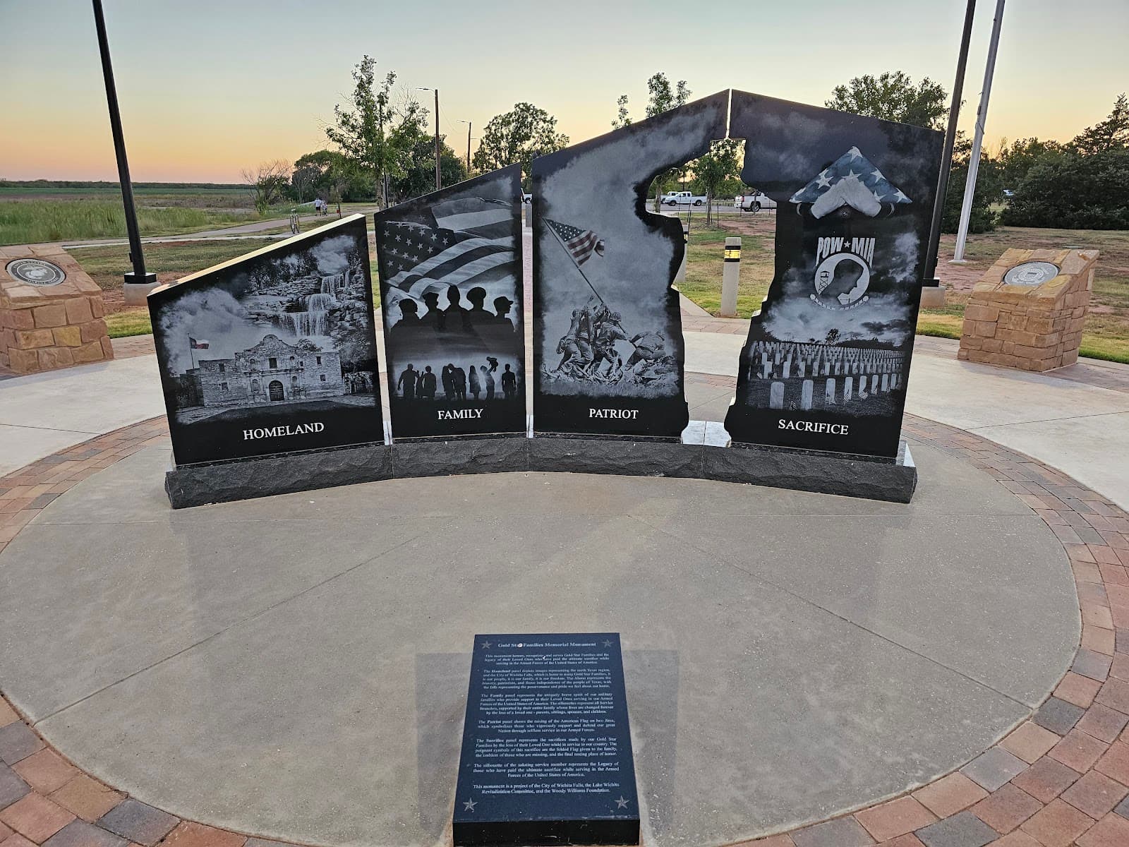 Lake Wichita Veterans Memorial Plaza - Image 1