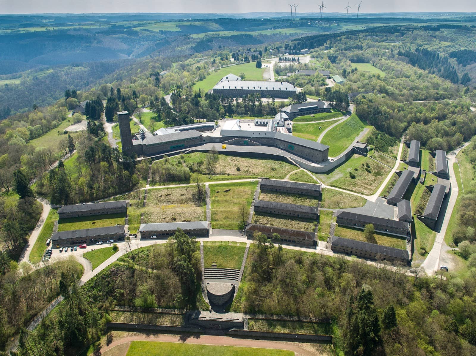 Former Barracks and Structures