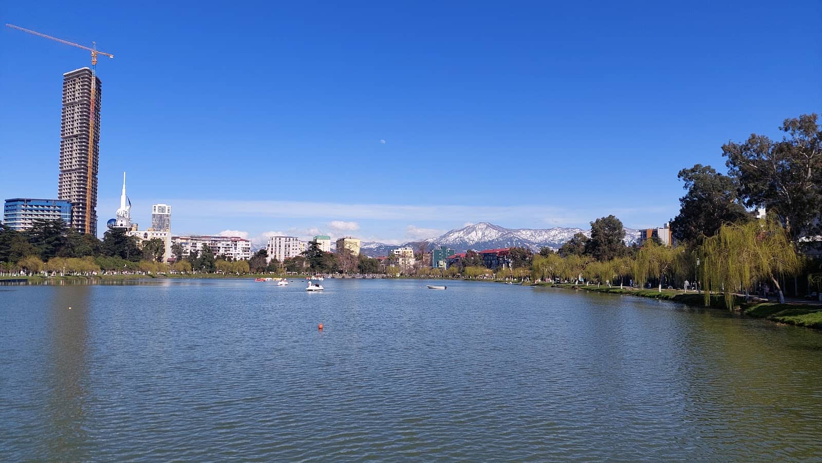 Sunset Views Over the Lake