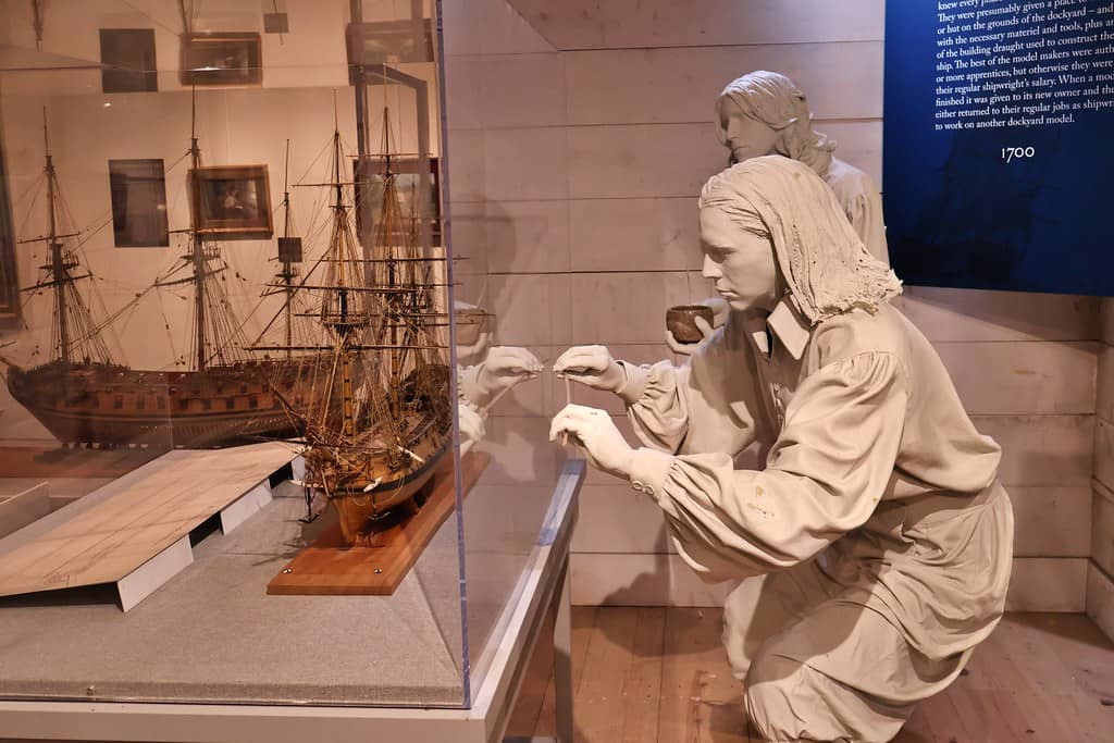 Naval Museum Exhibits