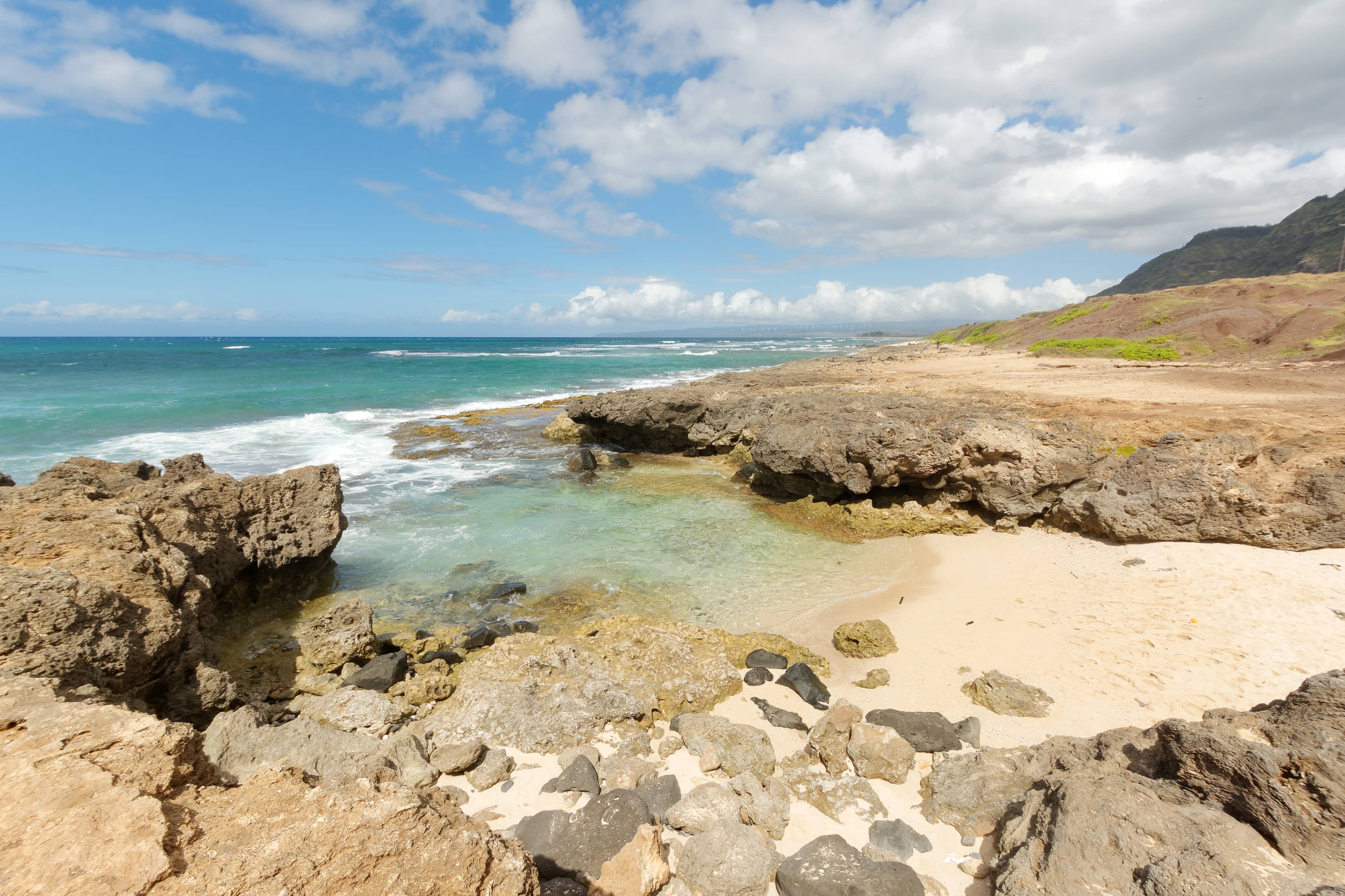Rugged Lava Shoreline