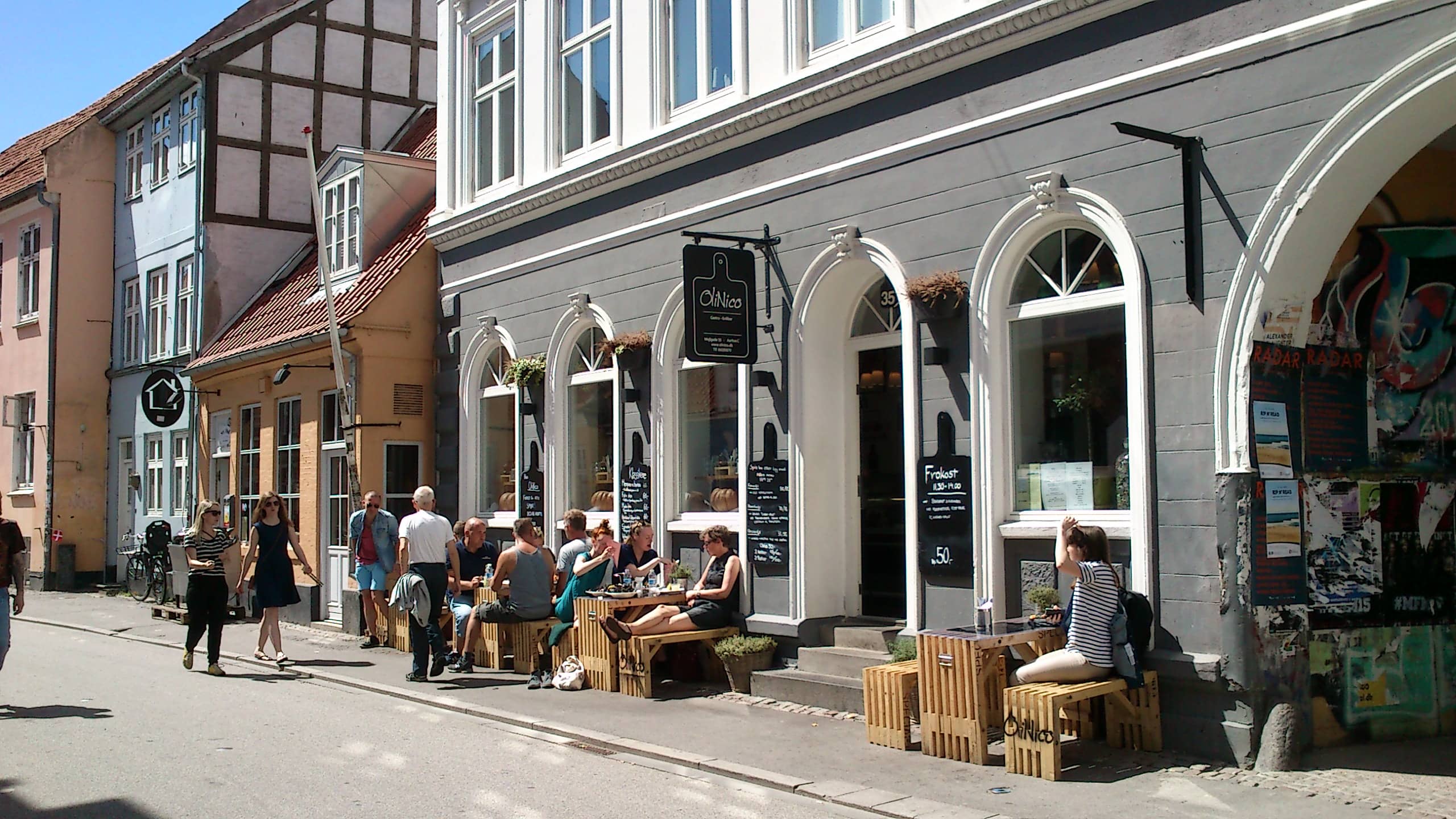 Vibrant Cafe Culture