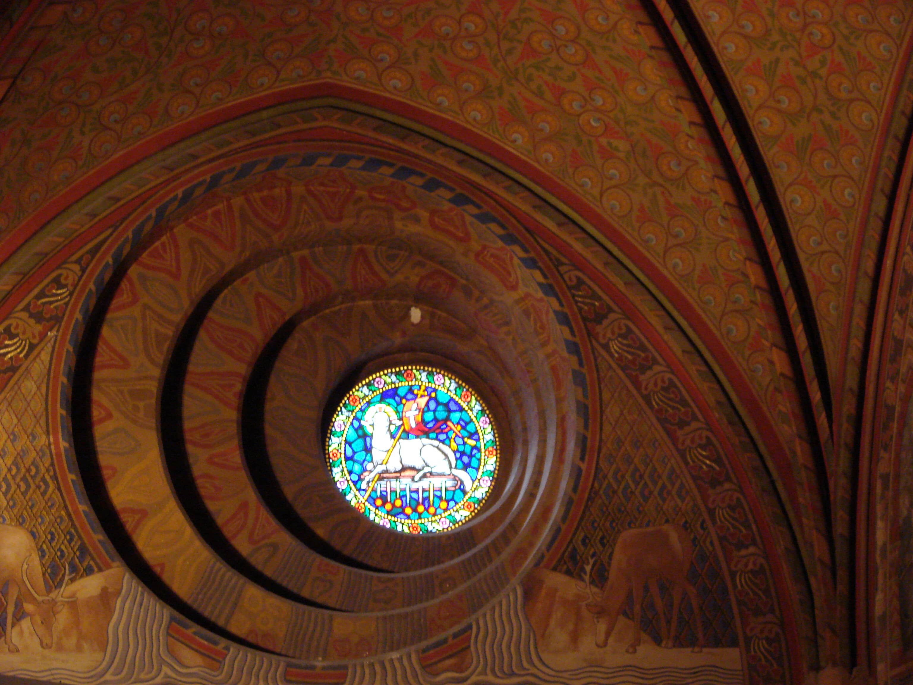 Vividly Colored Interior