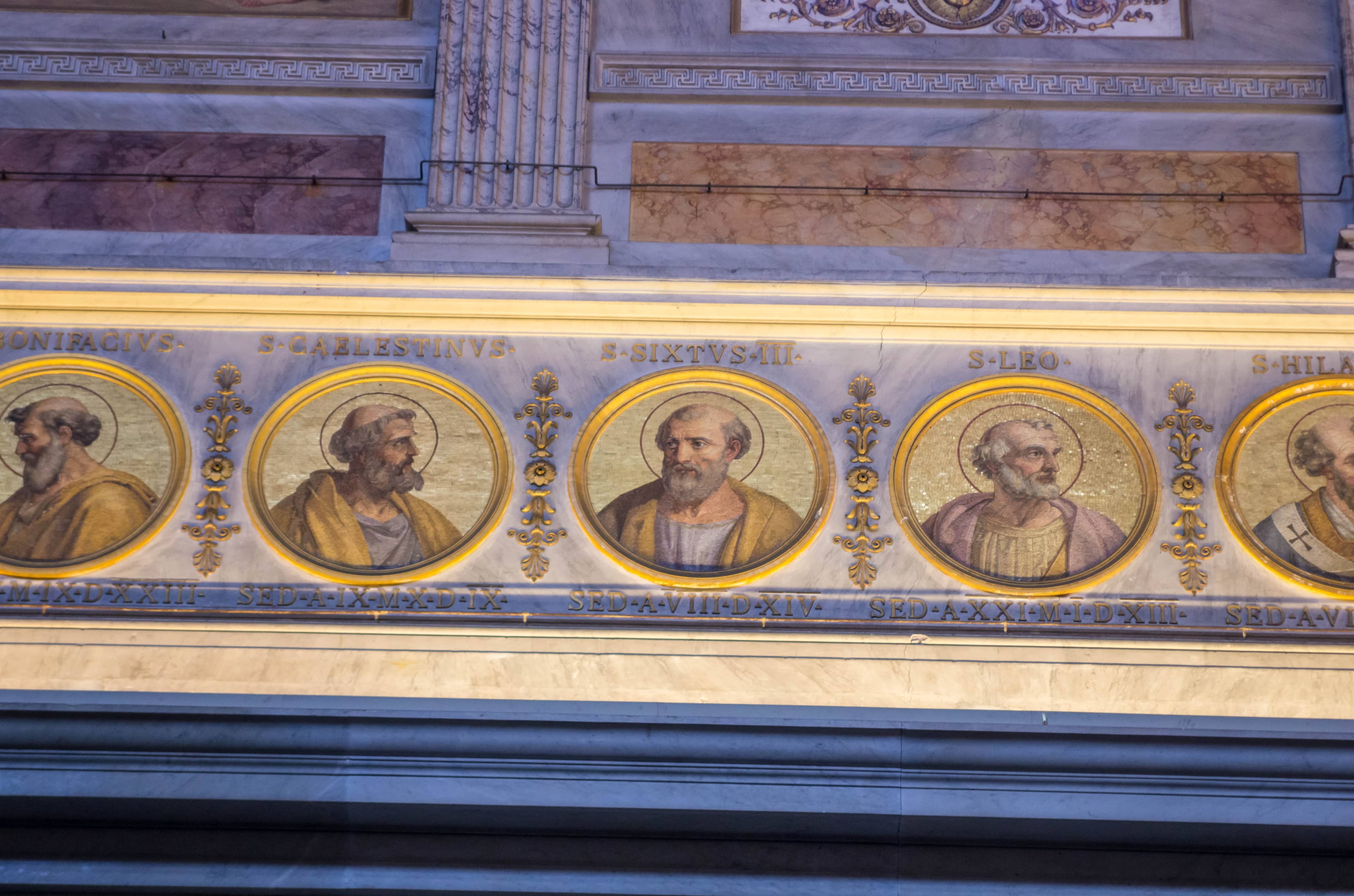 Papal Portraits Gallery