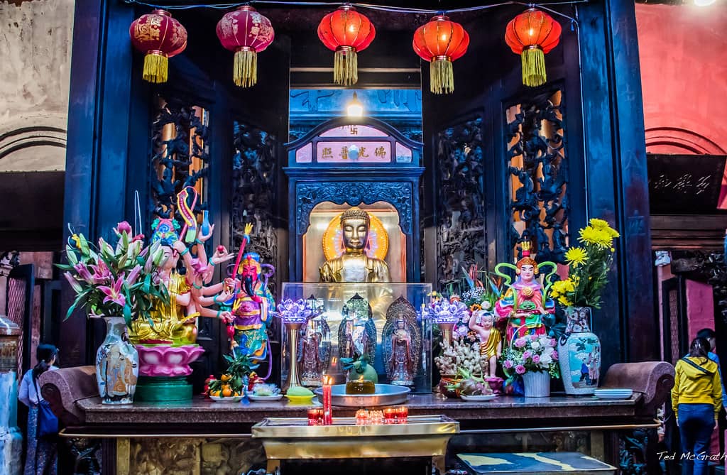 Interior Buddha Statues