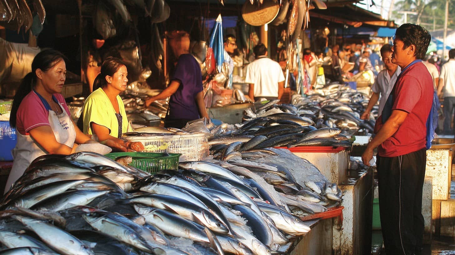 Fresh Fish Stalls