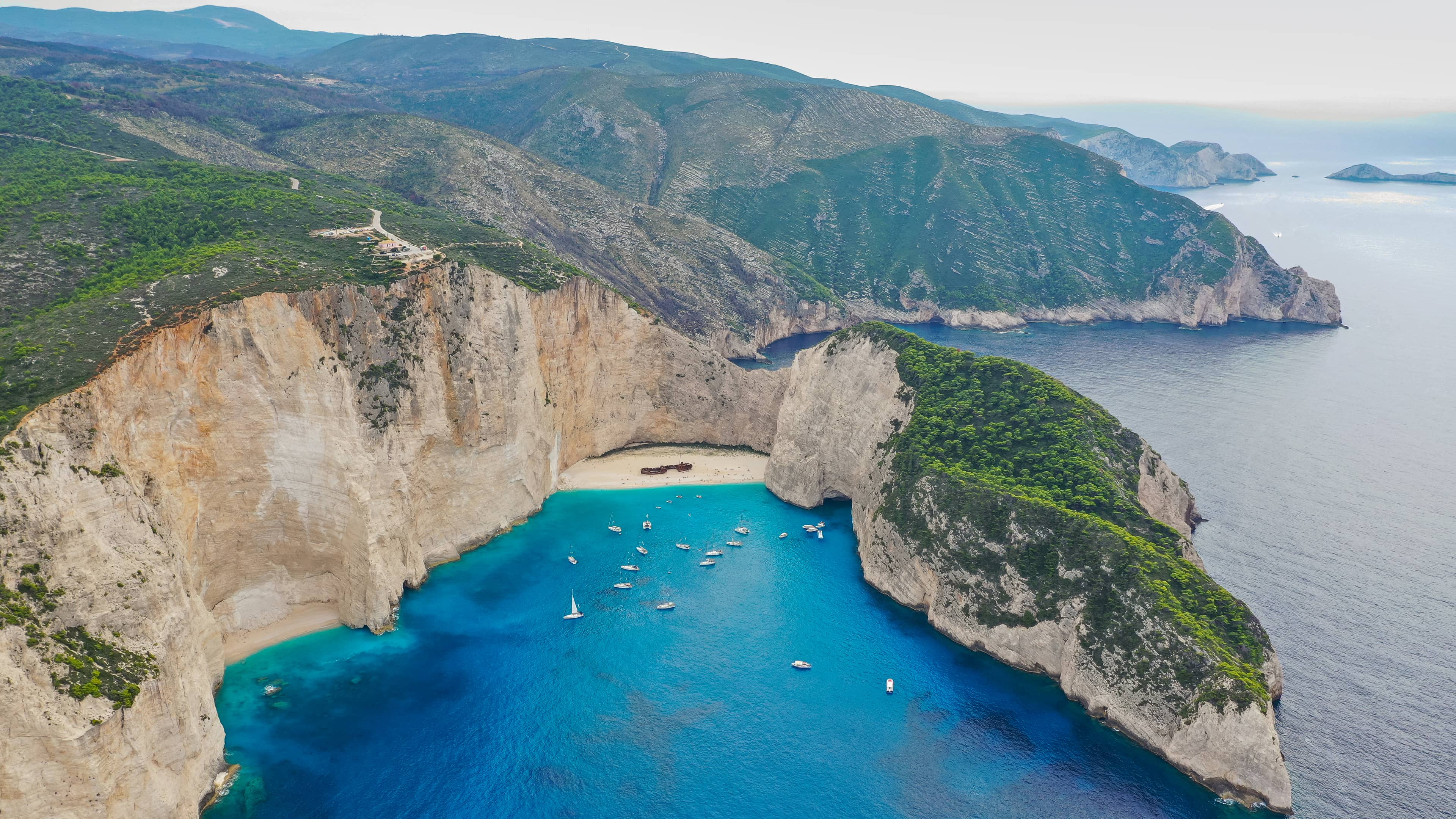 Navagio Viewpoint Panorama