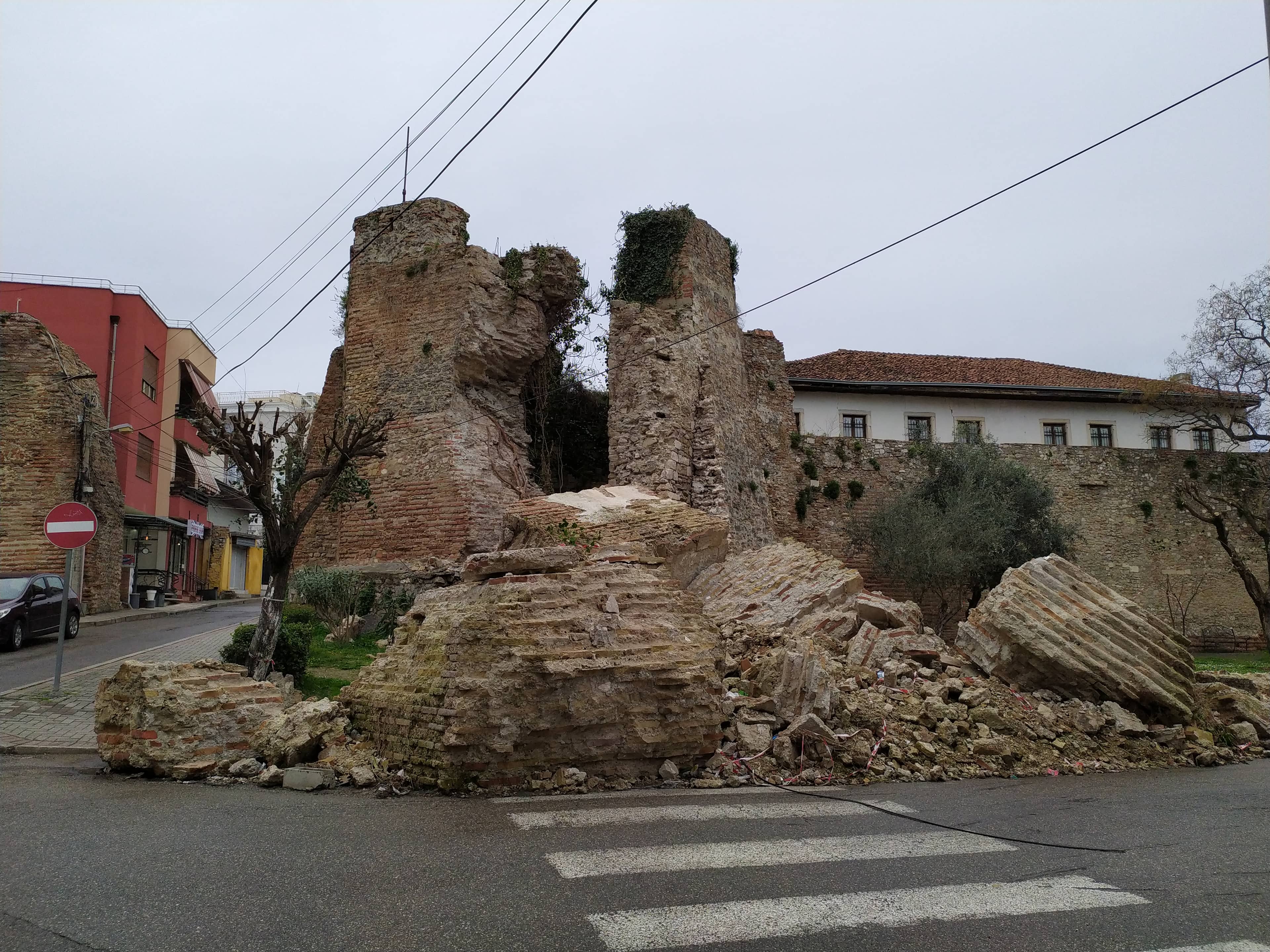 Durrës Castle Walls