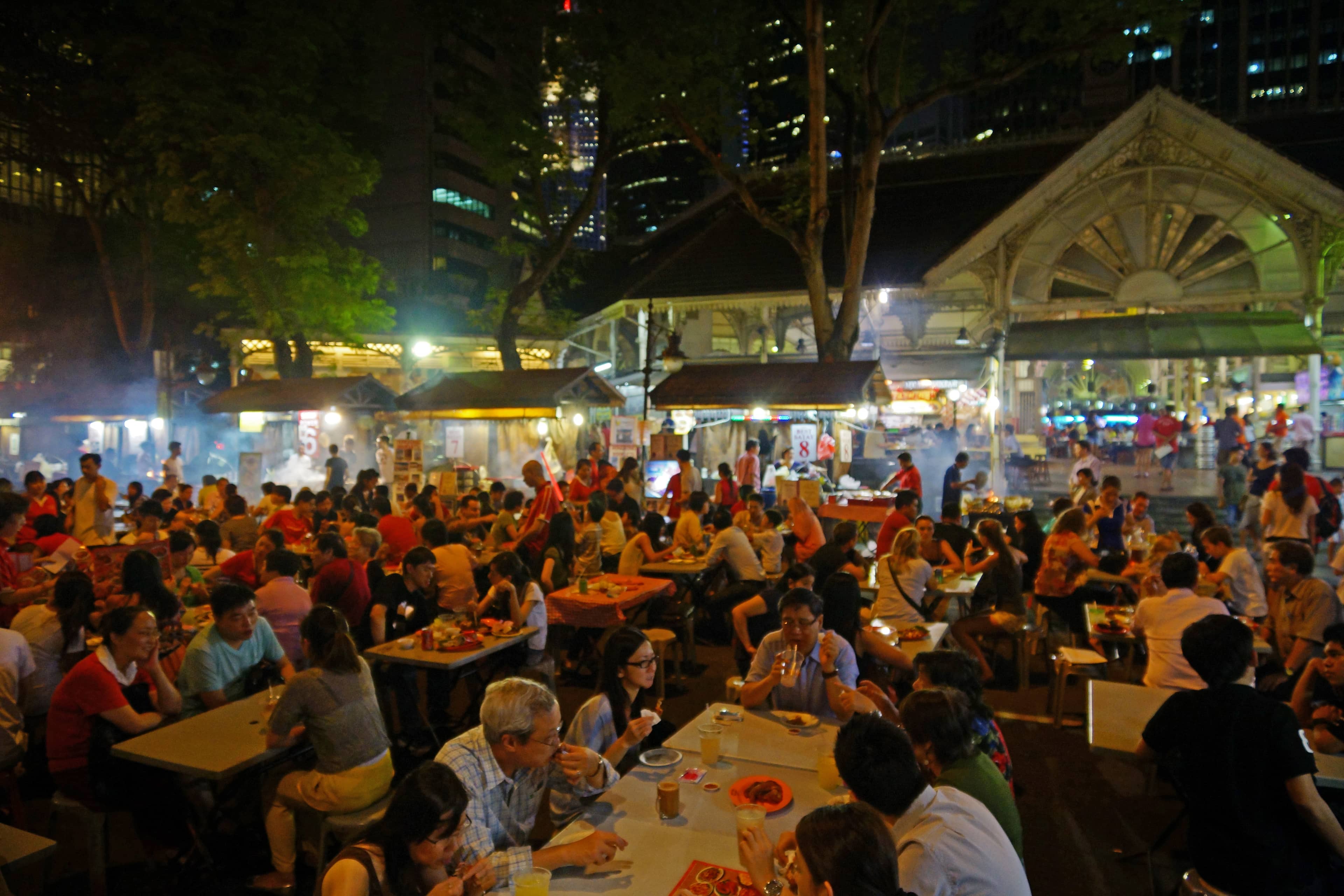 Diverse Hawker Stalls