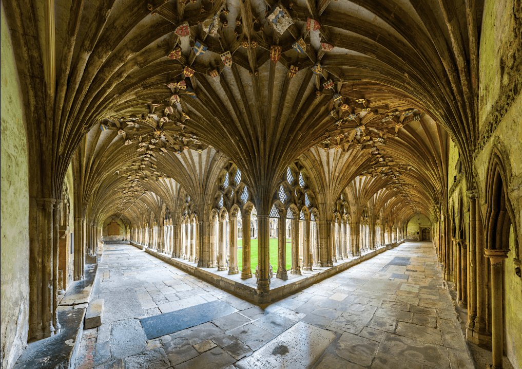 Cloistered Monastery Atmosphere