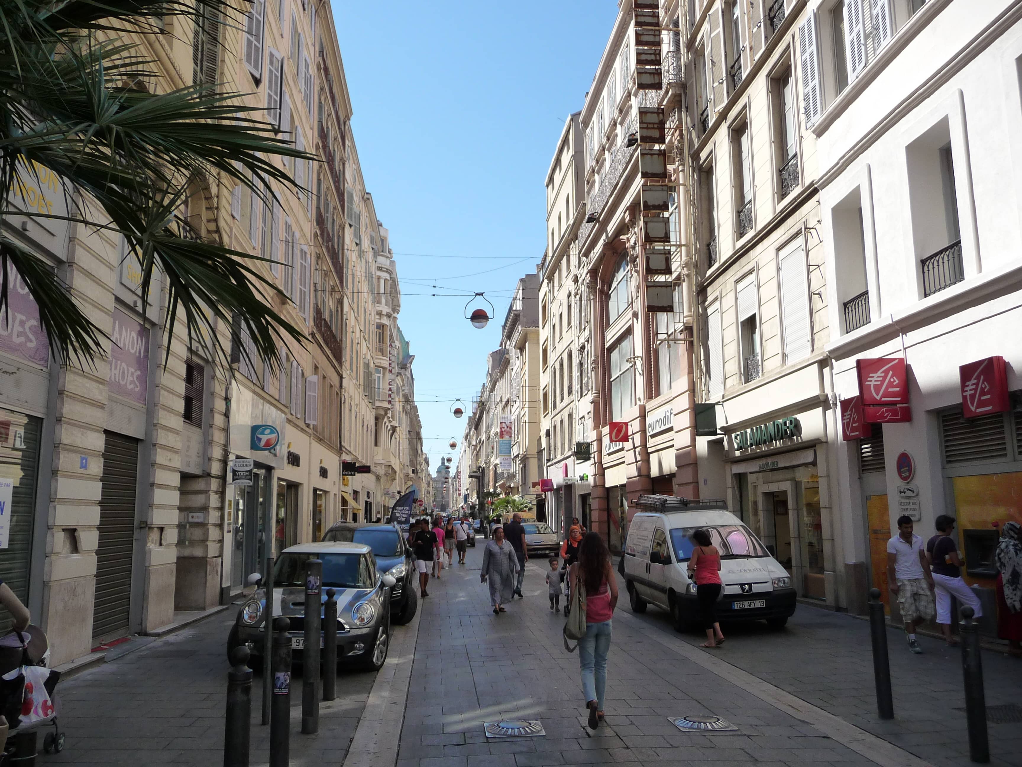 Vibrant Street Atmosphere