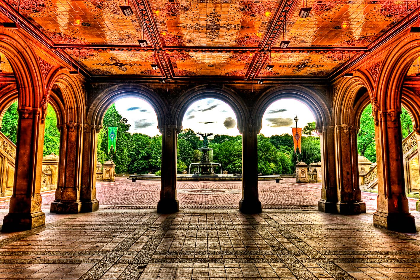 Bethesda Terrace and Fountain