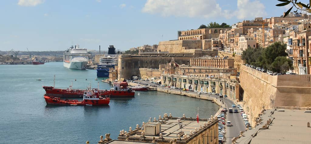Valletta Harbour Arrival