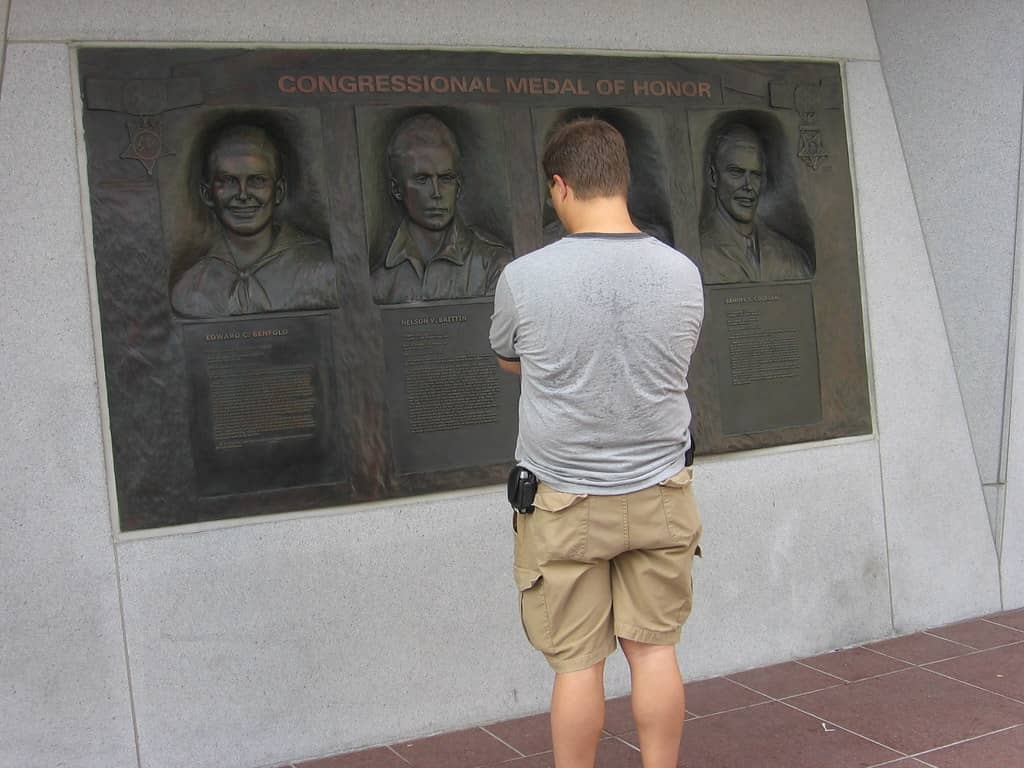 Medal of Honor Recipients Wall